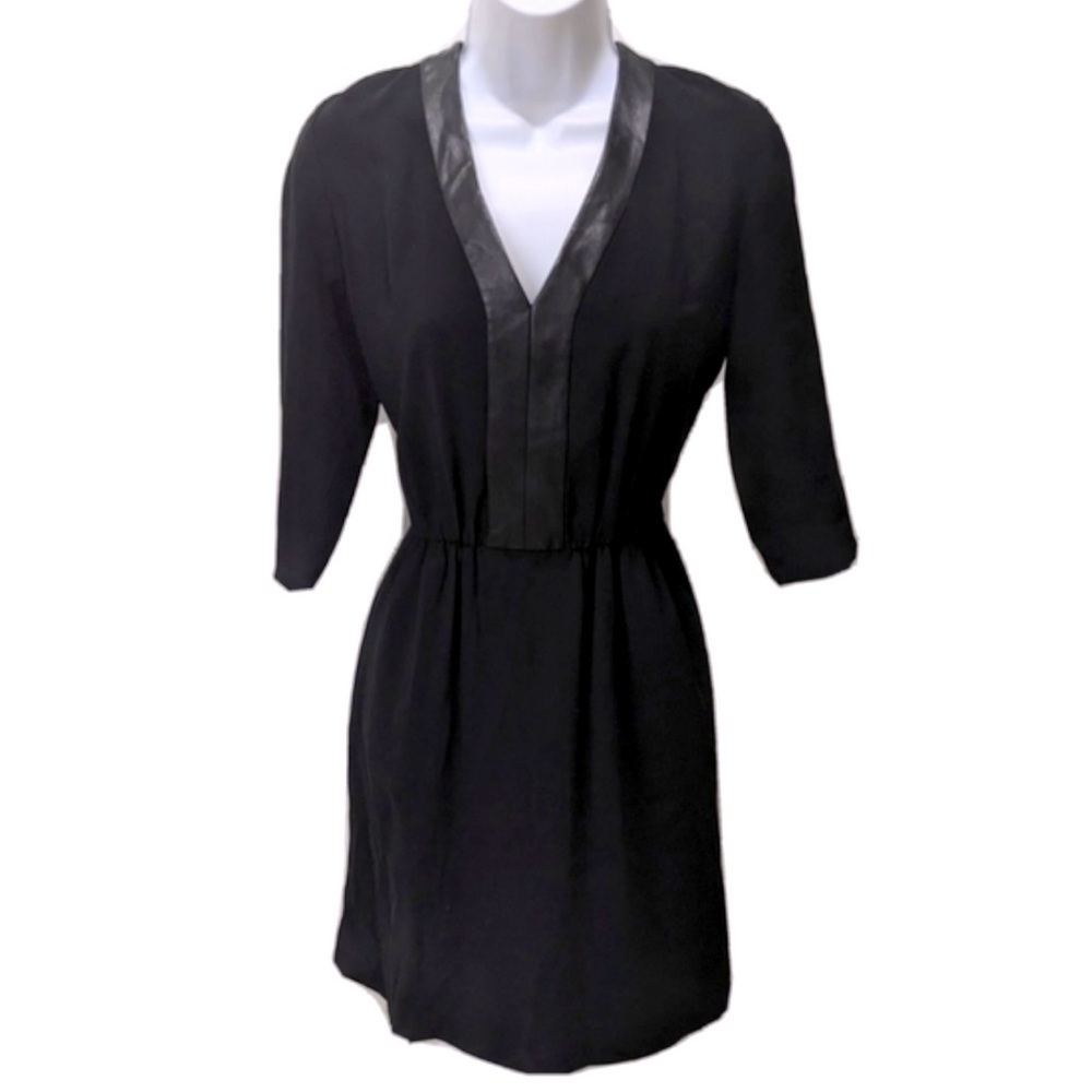 Aritzia Black Midi Dress